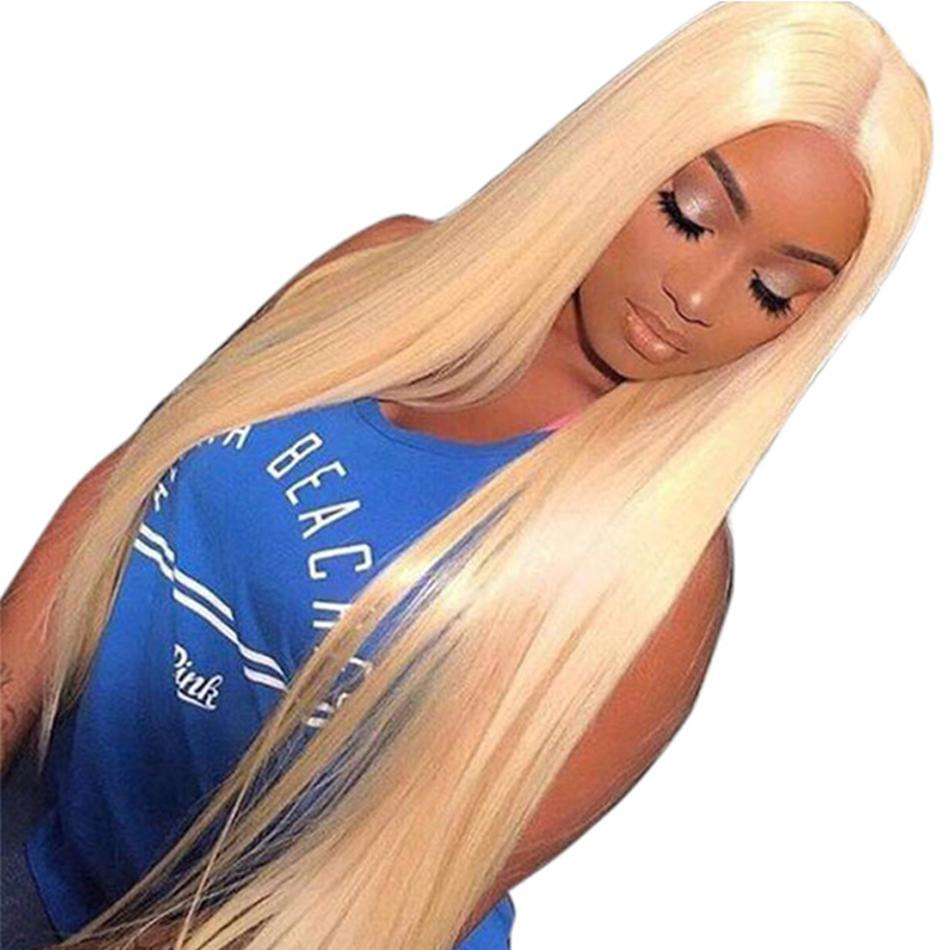 Straight Human Hair 4*4 Lace Closure 613 Light Blonde Color